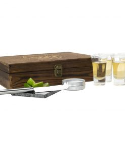 Atterstone Wood Tequila Box Set HOME GOODS