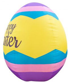 Holidayana HOME GOODS Inflatable Easter Egg Decoration With Built-In Fan And LED Lights 10 Holidayana HOME GOODS Inflatable Easter Egg Decoration With Built-In Fan And LED Lights