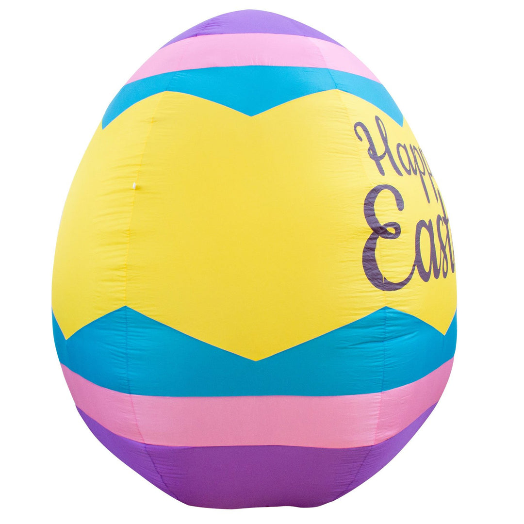 Holidayana HOME GOODS Inflatable Easter Egg Decoration With Built-In Fan And LED Lights 6 Holidayana HOME GOODS Inflatable Easter Egg Decoration With Built-In Fan And LED Lights