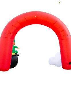 Holidayana Inflatable St Patrick's Day Leprechaun In Pot Of Gold At The End Of The Rainbow Decoration With Built-In Fan And LED Lights 10 Holidayana Inflatable St Patrick's Day Leprechaun In Pot Of Gold At The End Of The Rainbow Decoration With Built-In Fan And LED Lights