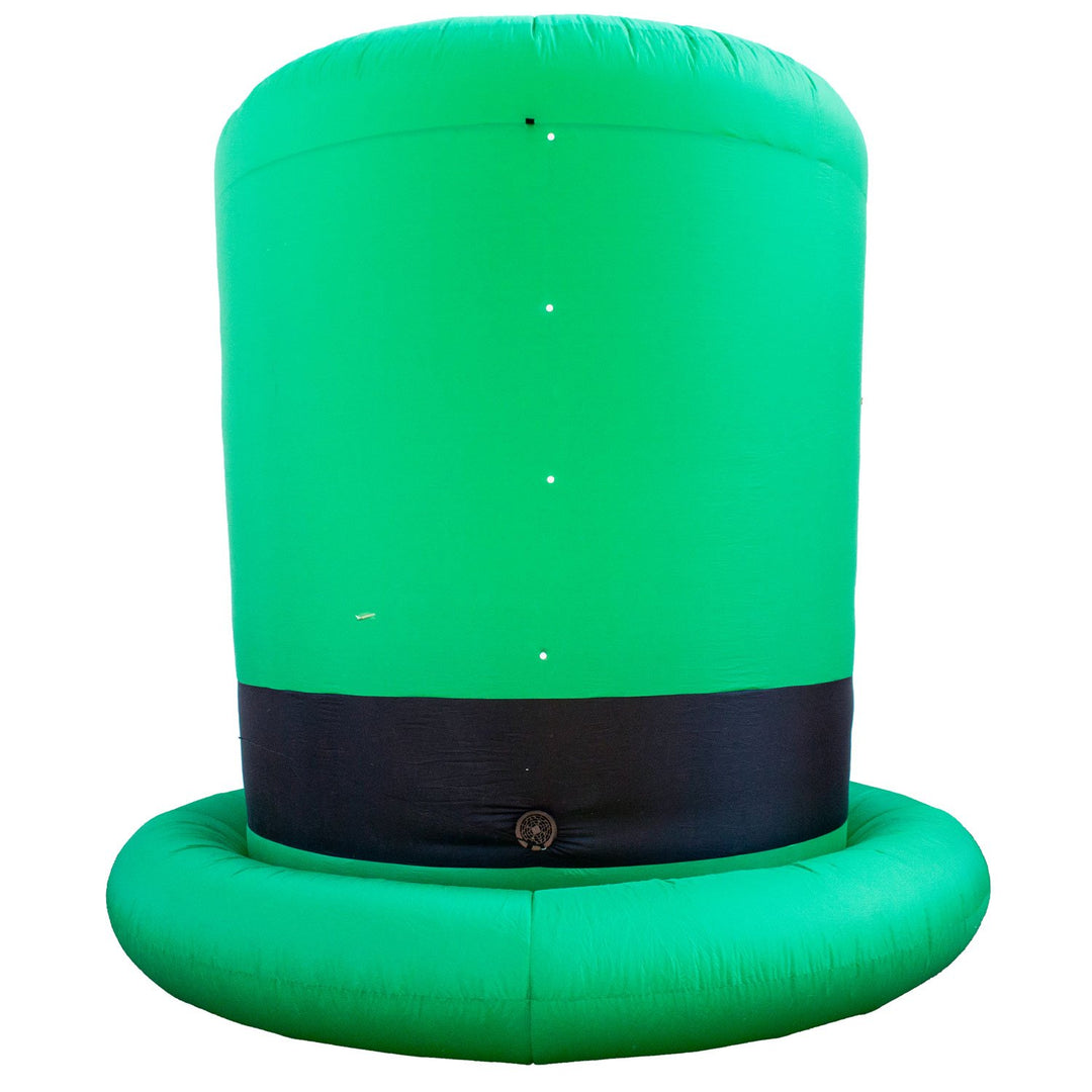 Holidayana Inflatable St Patrick's Day Green Leprechaun Top Hat With Shamrock Decoration With Built-In Fan And LED Lights HOME GOODS 5 Holidayana Inflatable St Patrick's Day Green Leprechaun Top Hat With Shamrock Decoration With Built-In Fan And LED Lights HOME GOODS