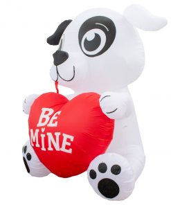 Holidayana Inflatable Valentines Day Dog With Heart Decoration With Built-In Fan And LED Lights 11 Holidayana Inflatable Valentines Day Dog With Heart Decoration With Built-In Fan And LED Lights