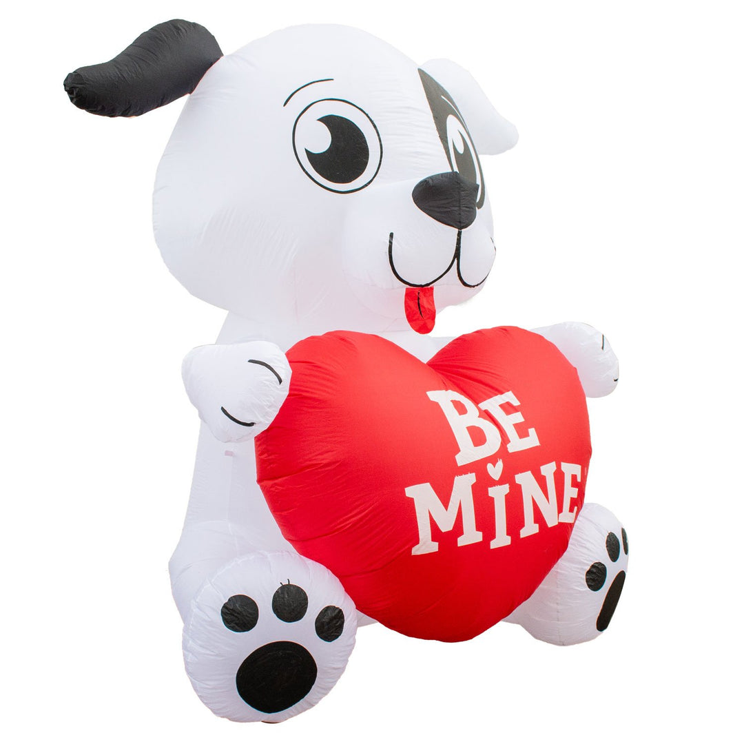Holidayana Inflatable Valentines Day Dog With Heart Decoration With Built-In Fan And LED Lights 5 Holidayana Inflatable Valentines Day Dog With Heart Decoration With Built-In Fan And LED Lights