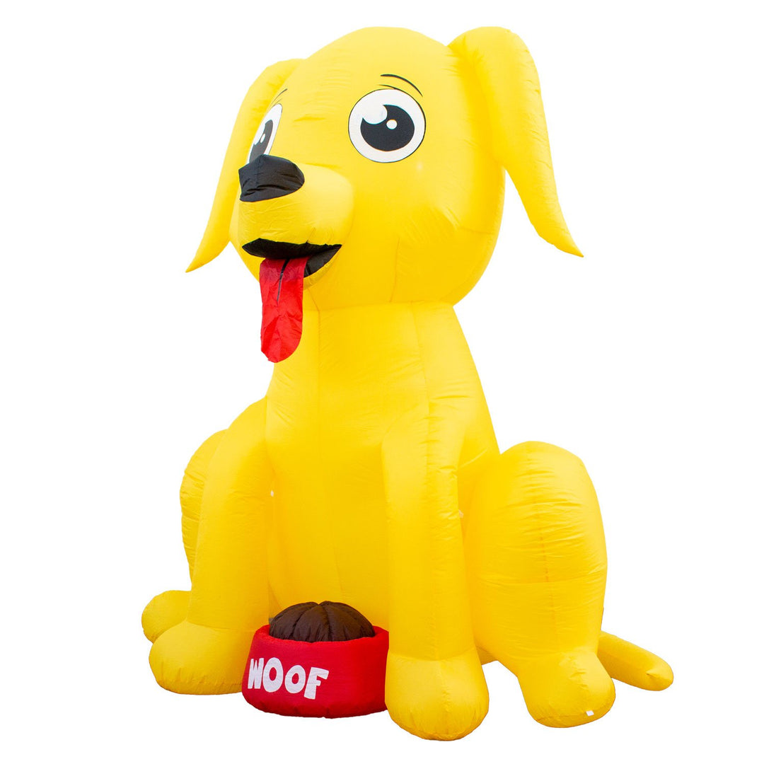 Holidayana HOME GOODS Inflatable Big Dog Decoration With Built In Fan And LED Lights 4 Holidayana HOME GOODS Inflatable Big Dog Decoration With Built In Fan And LED Lights