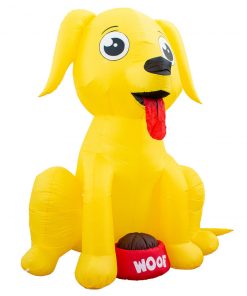 Holidayana HOME GOODS Inflatable Big Dog Decoration With Built In Fan And LED Lights 12 Holidayana HOME GOODS Inflatable Big Dog Decoration With Built In Fan And LED Lights