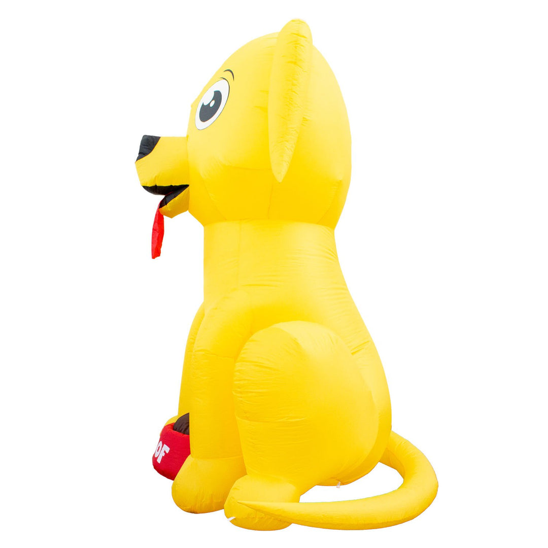 Holidayana HOME GOODS Inflatable Big Dog Decoration With Built In Fan And LED Lights 8 Holidayana HOME GOODS Inflatable Big Dog Decoration With Built In Fan And LED Lights