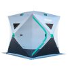Elkton Outdoors Portable 3-Person Ice Fishing Tent Shelter With Ventilation Windows & Carry Pack SPORTING GOODS