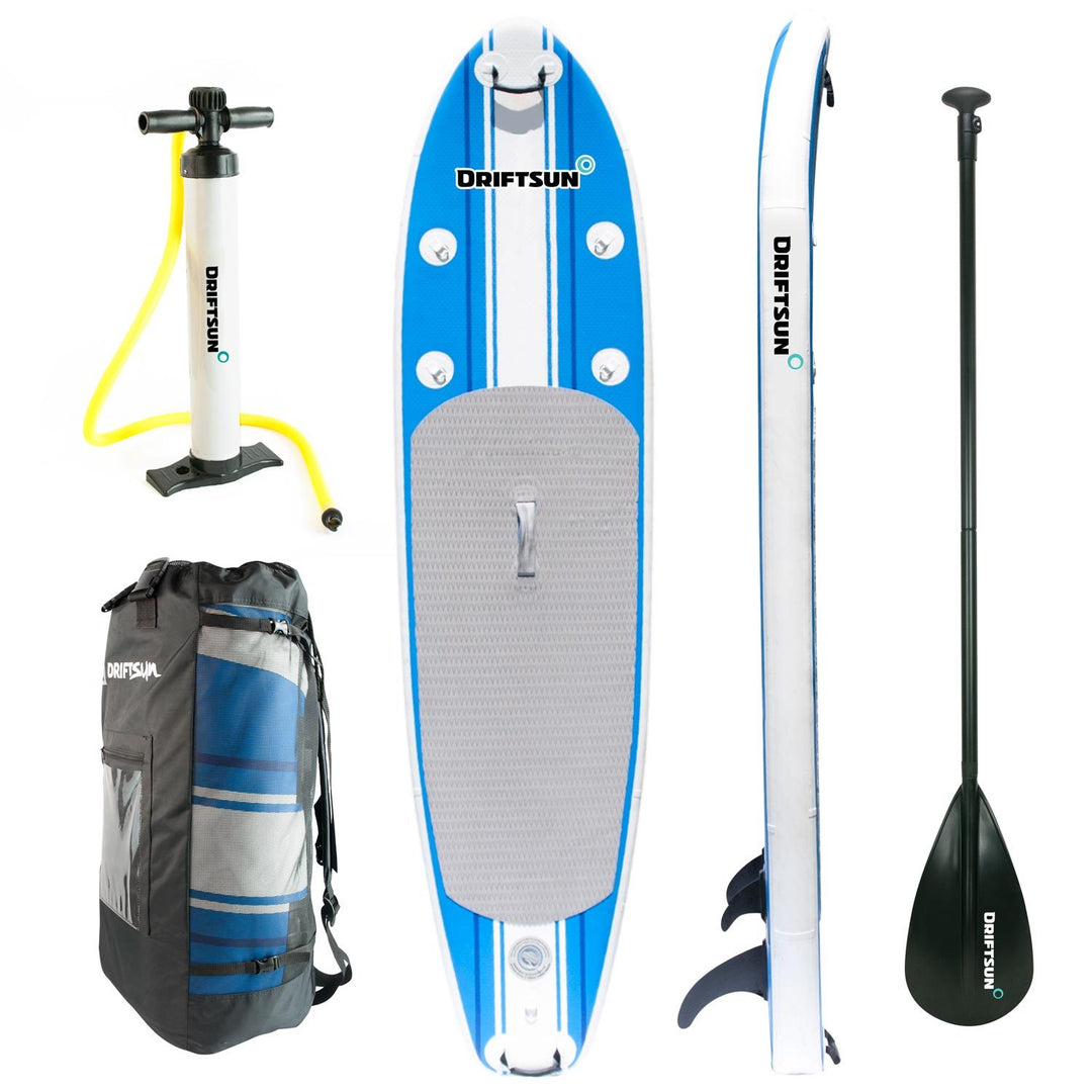 Driftsun 10' Inflatable Stand Up Paddleboard Package SPORTING GOODS 1 Driftsun 10' Inflatable Stand Up Paddleboard Package SPORTING GOODS