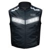 VuzMoto Fitness & Athletics LED Hi-Vis Running, Walking & Riding Vest