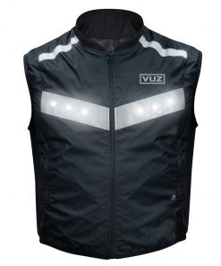 VuzMoto Fitness & Athletics LED Hi-Vis Running, Walking & Riding Vest