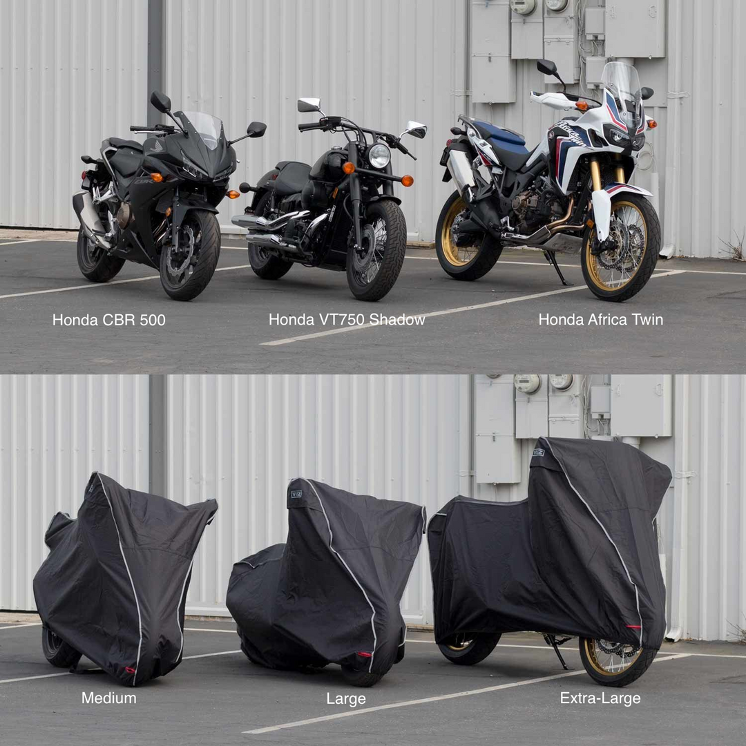 VuzMoto VEHICLE ACCESSORIES Corsair All-Weather Motorcycle Cover 4 VuzMoto VEHICLE ACCESSORIES Corsair All-Weather Motorcycle Cover