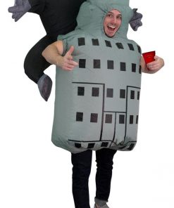 Holidayana Halloween Building And Gorilla Inflatable Costume