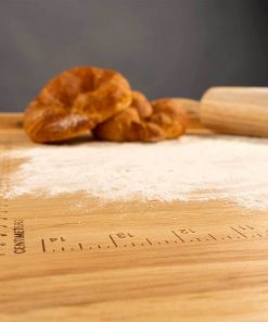 Zelancio HOME GOODS Reversible Wooden Pastry Board With 10-Inch Ruler, Includes, 9-Inch And 10-Inch Pie Template, With Front And Back Lip 15 Zelancio HOME GOODS Reversible Wooden Pastry Board With 10-Inch Ruler, Includes, 9-Inch And 10-Inch Pie Template, With Front And Back Lip