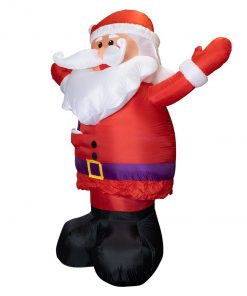 Holidayana Inflatable Santa Christmas Decoration With Built-In Fan And LED Lights