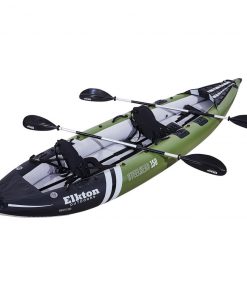 SPORTING GOODS Elkton Outdoors Steelhead Fishing Kayak, Inflatable Touring Angler
