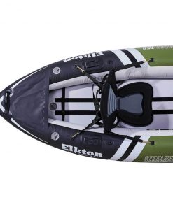 SPORTING GOODS Elkton Outdoors Steelhead Fishing Kayak, Inflatable Touring Angler