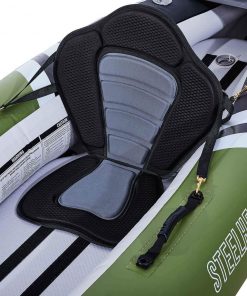 SPORTING GOODS Elkton Outdoors Steelhead Fishing Kayak, Inflatable Touring Angler