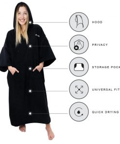 Driftsun Surf Poncho, Privacy Changing Robe