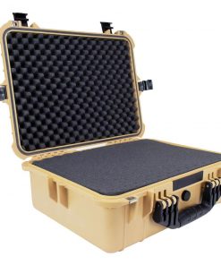 Elkton Outdoors SPORTING GOODS Hard 5 Pistol Gun Case With Locking Holes & Auto Pressure Adjustment