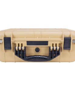 Elkton Outdoors SPORTING GOODS Hard 5 Pistol Gun Case With Locking Holes & Auto Pressure Adjustment