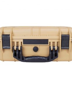 Elkton Outdoors HARD 4 PISTOL GUN CASE WITH LOCKING HOLES & AUTO PRESSURE ADJUSTMENT