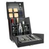 Atterstone Premium 17-Piece Portable Barware Set With Travel Cocktail Bar Box HOME GOODS