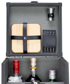 Atterstone Premium 17-Piece Portable Barware Set With Travel Cocktail Bar Box HOME GOODS 11 Atterstone Premium 17-Piece Portable Barware Set With Travel Cocktail Bar Box HOME GOODS