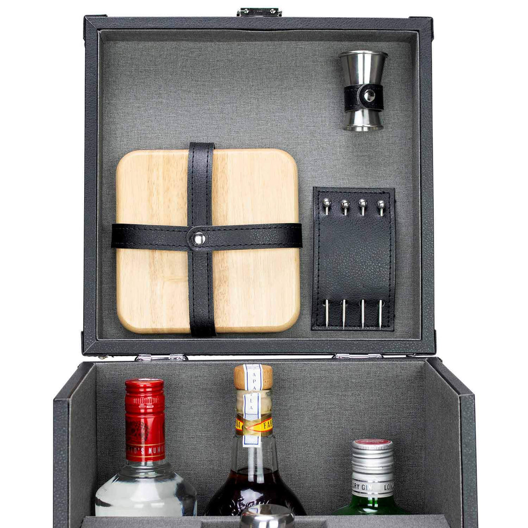 Atterstone Premium 17-Piece Portable Barware Set With Travel Cocktail Bar Box HOME GOODS 5 Atterstone Premium 17-Piece Portable Barware Set With Travel Cocktail Bar Box HOME GOODS