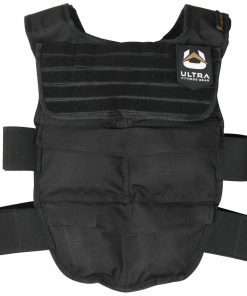 Ultra Fitness Gear Breathable Weighted Vest With Full Molle Webbing Chest Panel & Secure Straps, 12 To 48 Lbs Capacity SPORTING GOODS