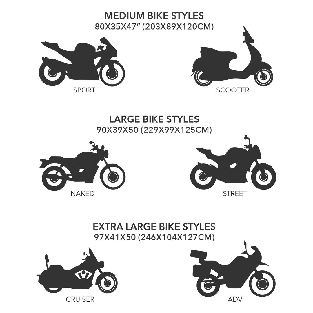 VuzMoto VEHICLE ACCESSORIES Corsair All-Weather Motorcycle Cover 9 VuzMoto VEHICLE ACCESSORIES Corsair All-Weather Motorcycle Cover