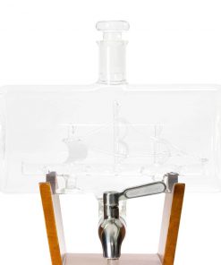 Atterstone Whiskey Cylinder Sail Boat Decanter Set 12 Atterstone Whiskey Cylinder Sail Boat Decanter Set