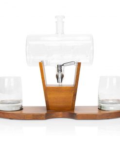 Atterstone Whiskey Cylinder Sail Boat Decanter Set 13 Atterstone Whiskey Cylinder Sail Boat Decanter Set