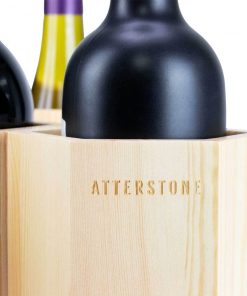 Atterstone Customizable Honeycomb Wine Rack: Holds 6 Bottles