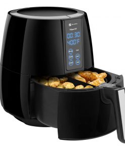 Zelancio HOME GOODS Titan X-1 Digital LCD Display Air Fryer With Rapid Air Fry Technology, Ultimate Healthy Multifunctional Cooker To Fry, Bake, Grill And Roast