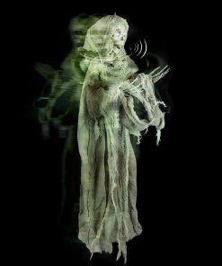 Holidayana Patio & Outdoors Animatronic Floating Skeleton - Sound And Touch Activated Halloween Decoration With Lighted Eyes And Scary Sounds 8 Holidayana Patio & Outdoors Animatronic Floating Skeleton - Sound And Touch Activated Halloween Decoration With Lighted Eyes And Scary Sounds