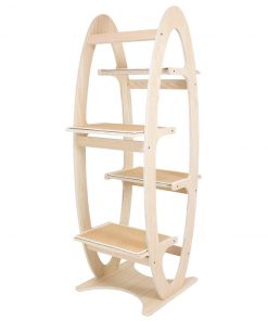 Frontpet Modern Wood Luxury Apex Cat Tree Tower PET SUPPLIES