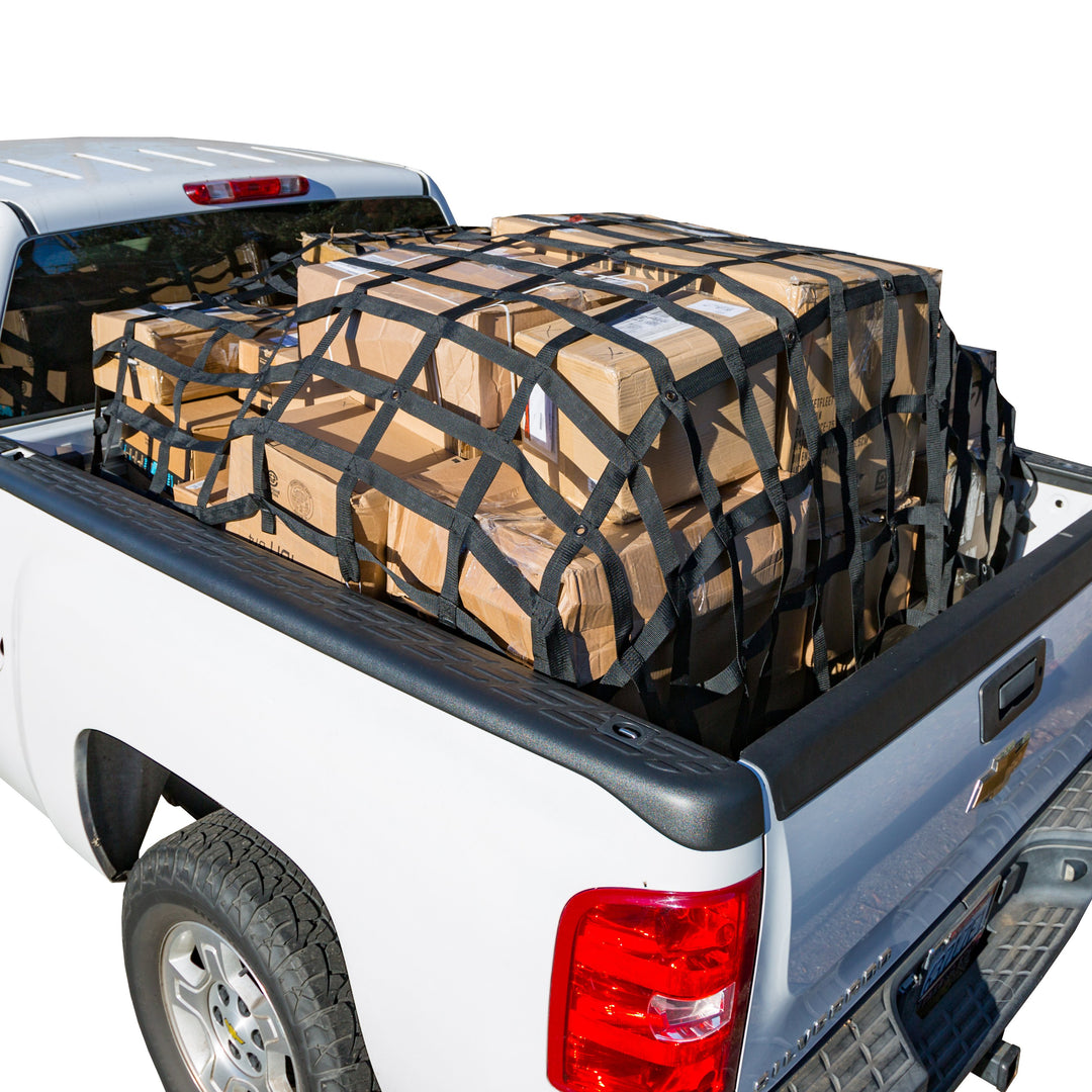 Rakapak Truck Bed Cargo Net With Elastic Net Included 1 Rakapak Truck Bed Cargo Net With Elastic Net Included
