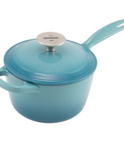Zelancio 2 Quart Enameled Cast Iron Sauce Pan With Lid HOME GOODS