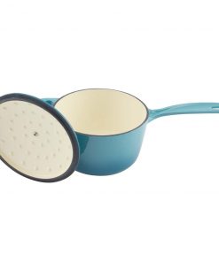 Zelancio 2 Quart Enameled Cast Iron Sauce Pan With Lid HOME GOODS