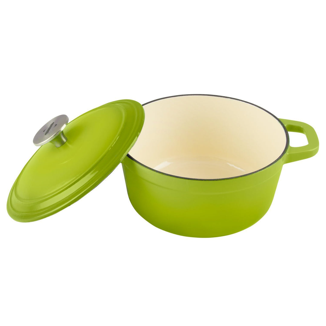 Zelancio 3 Quart Enameled Cast Iron Dutch Oven With Lid 22 Zelancio 3 Quart Enameled Cast Iron Dutch Oven With Lid