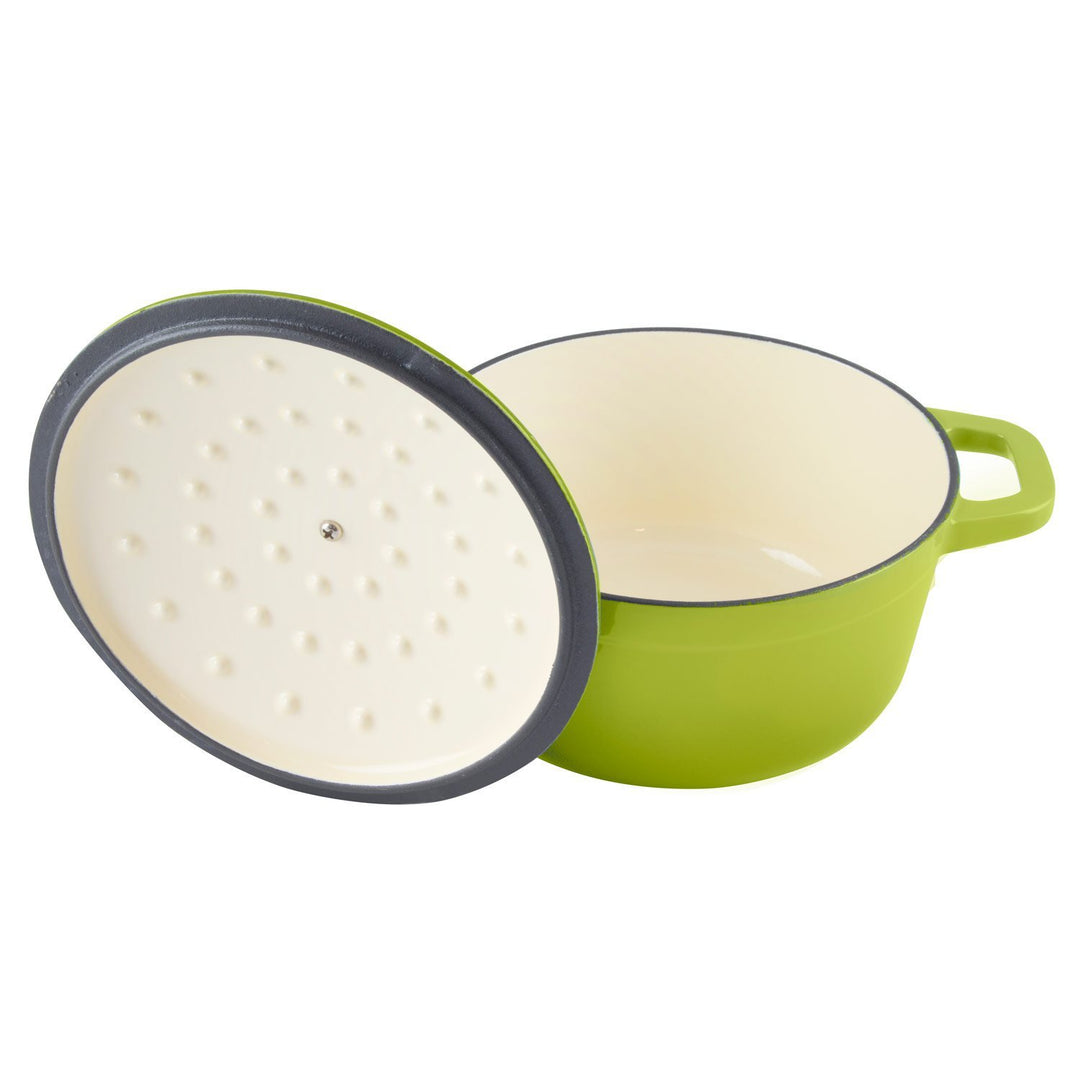 Zelancio 3 Quart Enameled Cast Iron Dutch Oven With Lid 23 Zelancio 3 Quart Enameled Cast Iron Dutch Oven With Lid