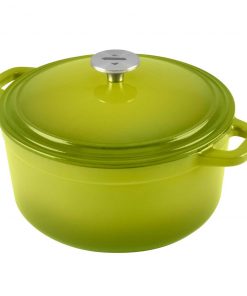 Zelancio 6 Quart Enameled Cast Iron Dutch Oven With Lid