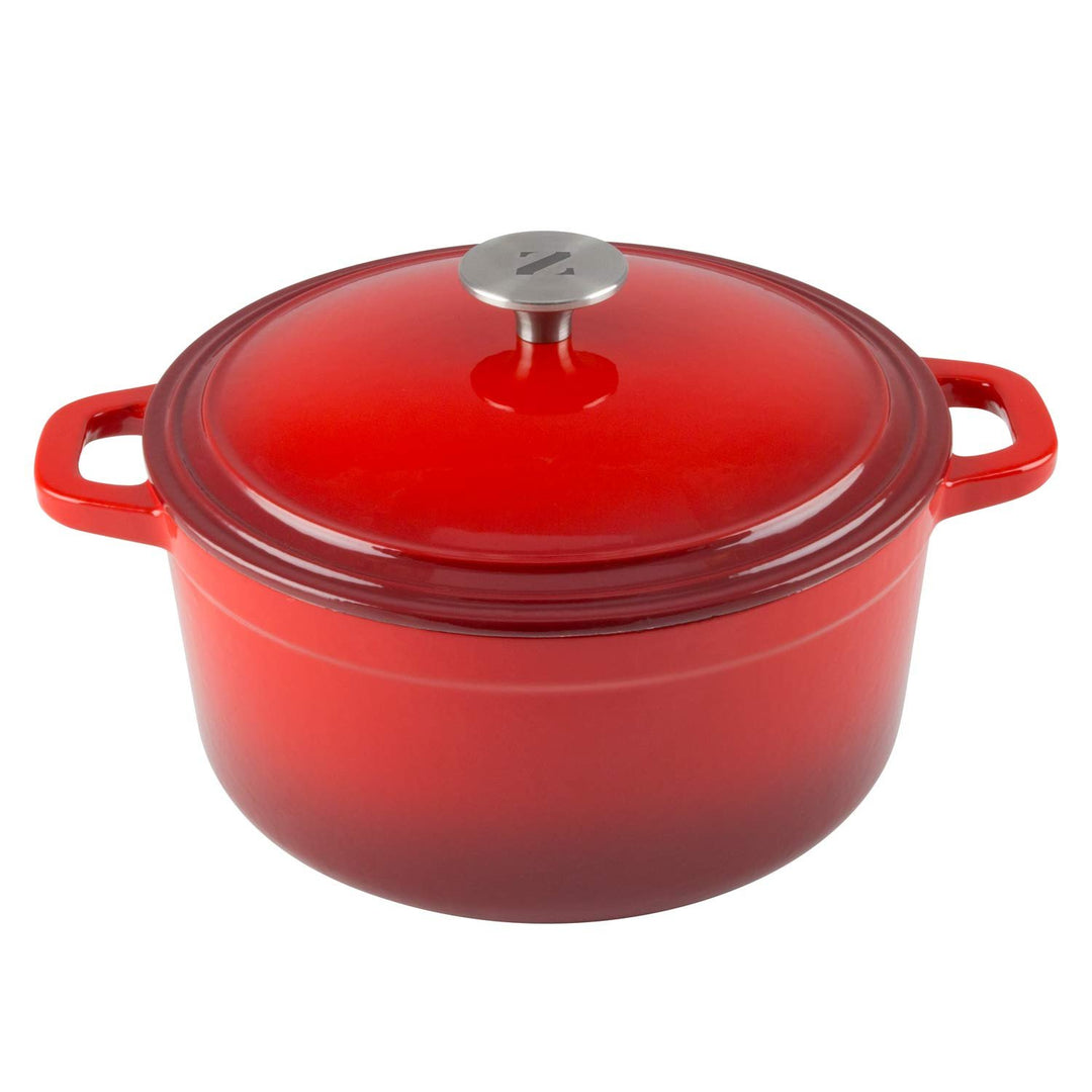 Zelancio 3 Quart Enameled Cast Iron Dutch Oven With Lid 7 Zelancio 3 Quart Enameled Cast Iron Dutch Oven With Lid