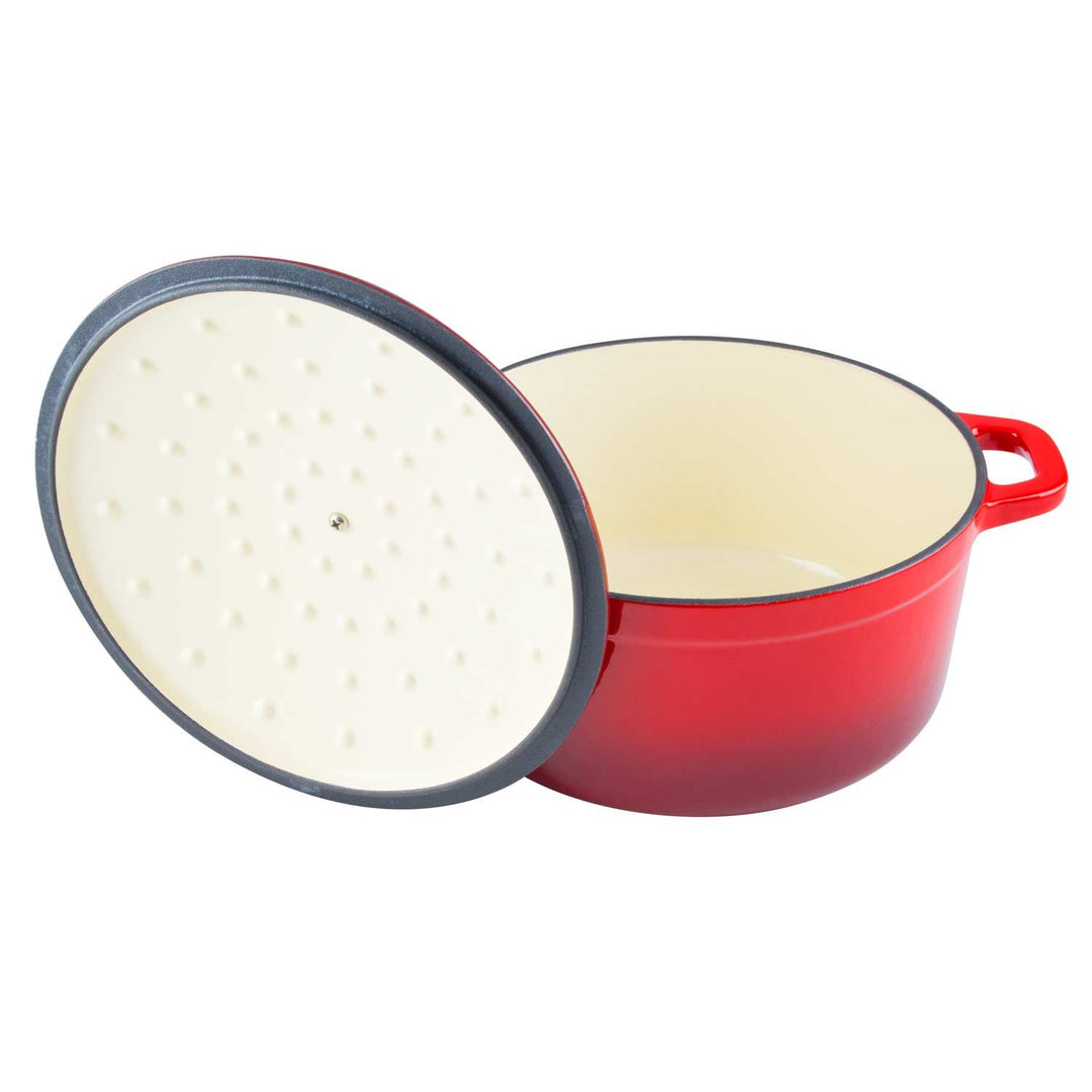 Zelancio 3 Quart Enameled Cast Iron Dutch Oven With Lid 10 Zelancio 3 Quart Enameled Cast Iron Dutch Oven With Lid