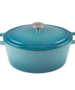 Zelancio 6 Quart Oval Enameled Cast Iron Dutch Oven With Lid HOME GOODS