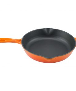 Zelancio 10 Inch Enameled Cast Iron Skillet