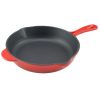 Zelancio 10 Inch Enameled Cast Iron Skillet
