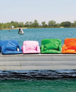 Games & Recreation Driftsun Folding Stadium Seat, Reclining Bleacher Chair