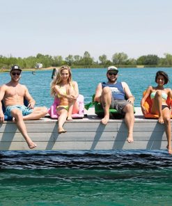 Games & Recreation Driftsun Folding Stadium Seat, Reclining Bleacher Chair