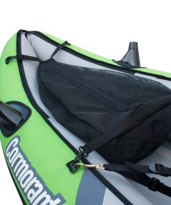 Elkton Outdoors Cormorant Inflatable 2 Person Fishing Kayak Set With 6 Rod Holders, Paddles, Double Action Pump 15 Elkton Outdoors Cormorant Inflatable 2 Person Fishing Kayak Set With 6 Rod Holders, Paddles, Double Action Pump